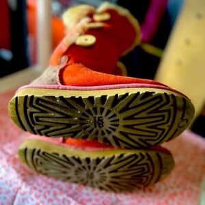 vintage UGG pink and Tan Boots